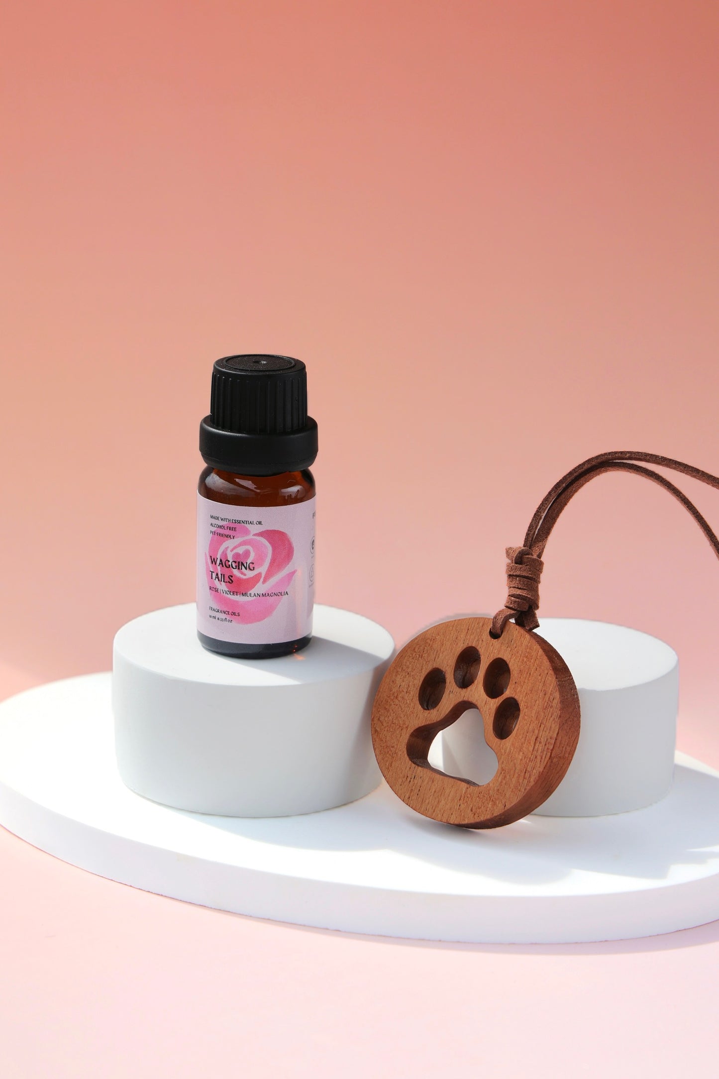 "Dog" Car Wood Diffuser & 10ml Oil