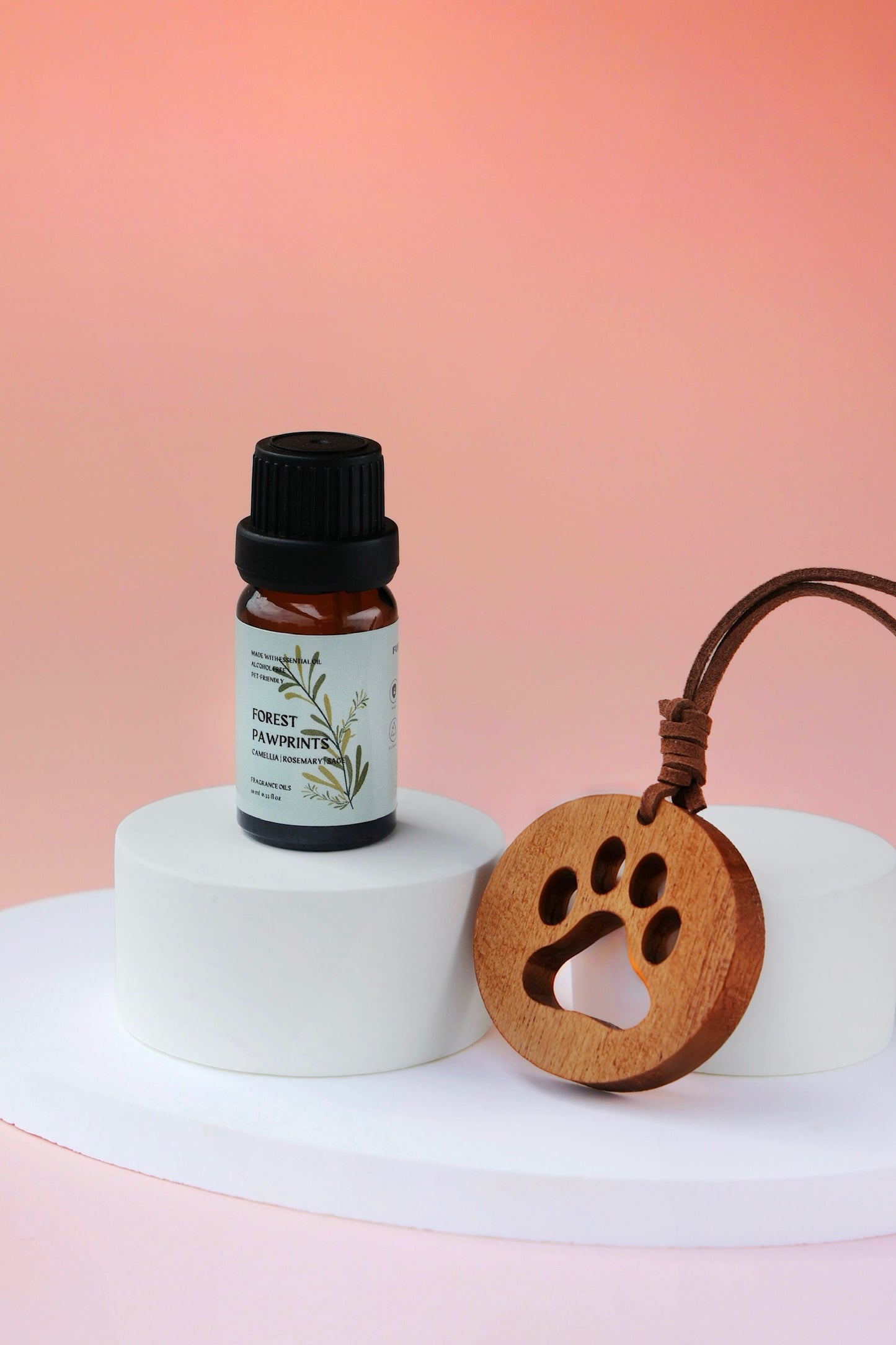 "Dog" Car Wood Diffuser & 10ml Oil