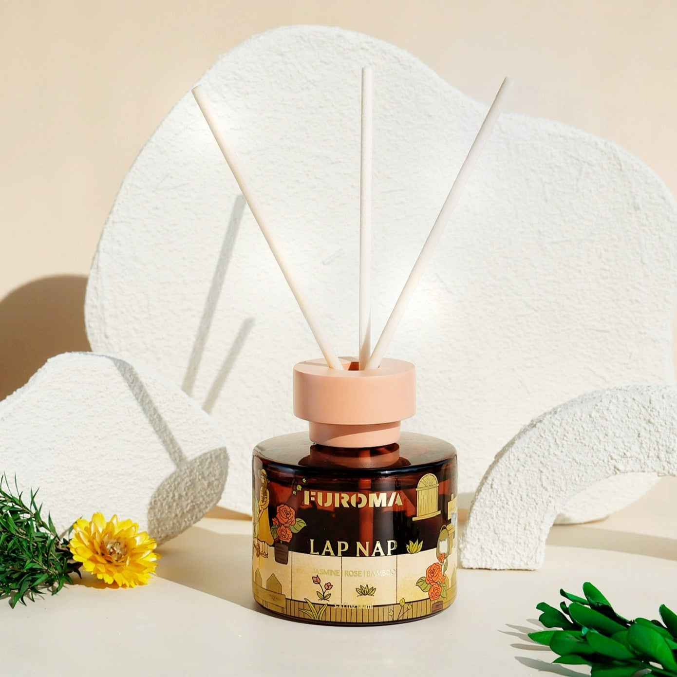 Lap Nap | Jasmine Bamboo Reed Diffuser
