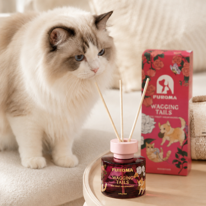 Wagging Tails Reed Diffuser – Rose & Violet
