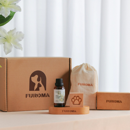 Wood Cube Diffuser & 30ml Oil