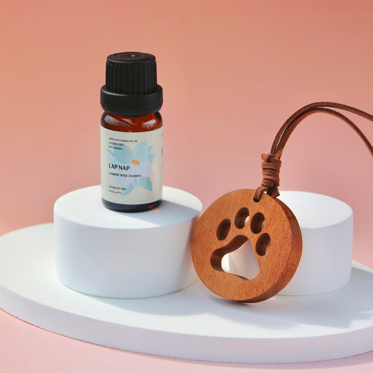 Car Wood Diffuser – Dog Paw (Final Sale)