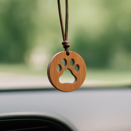 "Dog" Car Wood Diffuser & 10ml Oil