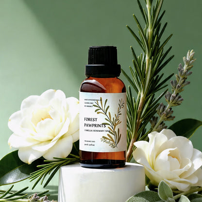 Forest Pawprints Essential Oil – Camellia & Clary Sage