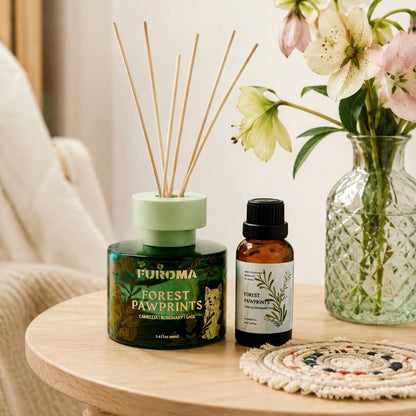 Forest Pawprints Home Fragrance Set