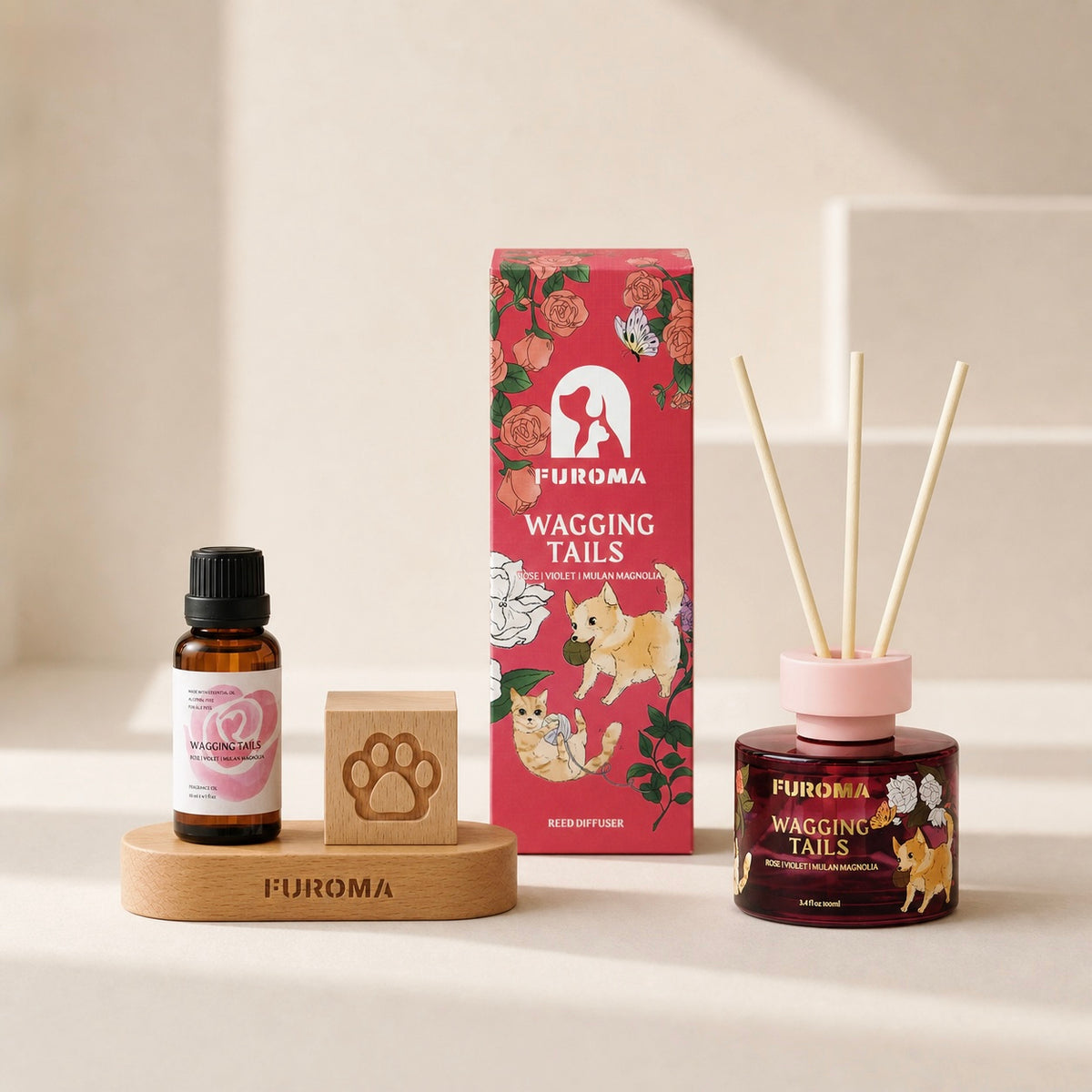 Wagging Tails Home Fragrance Set